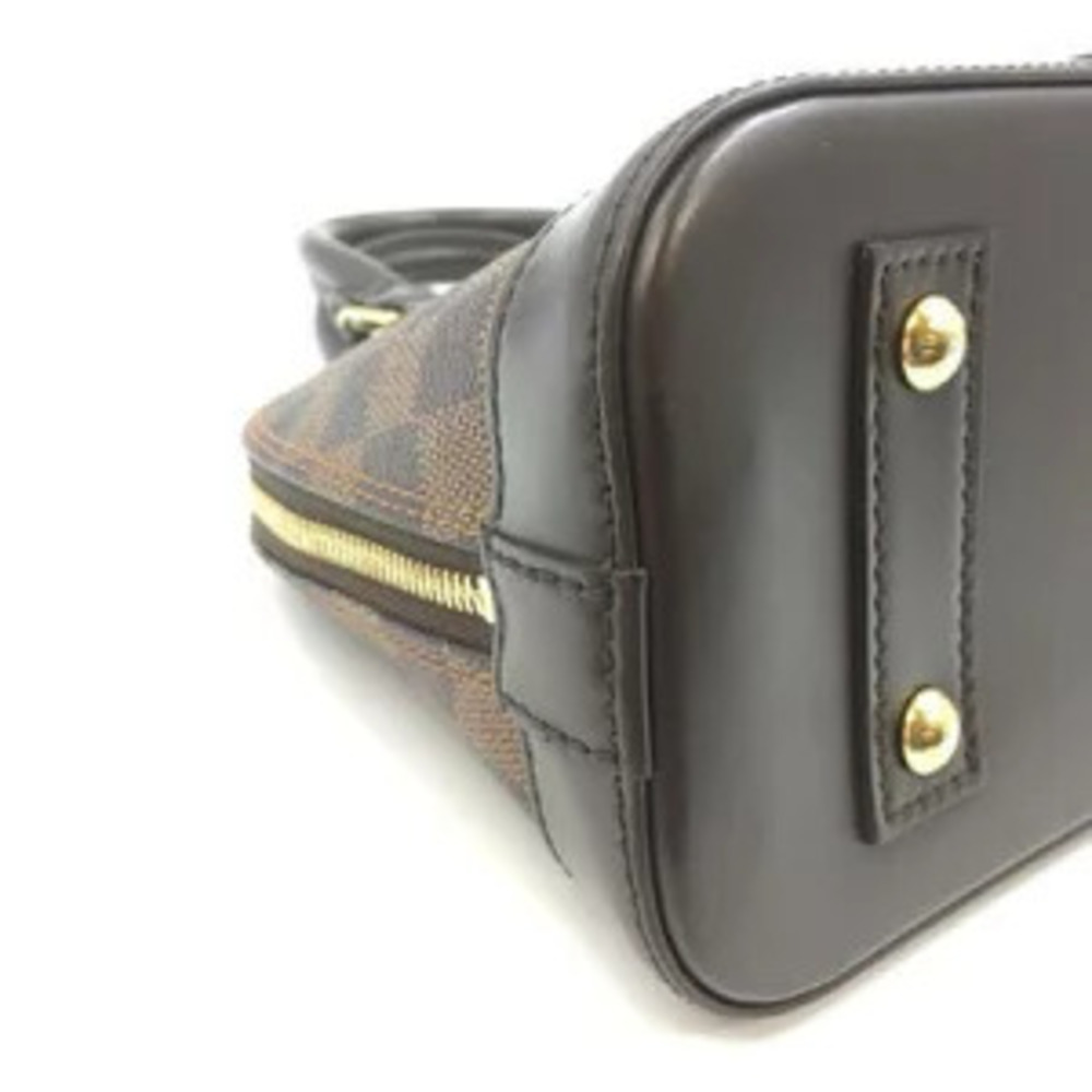 LOUIS VUITTON Alma Damier Ebene Brown - Picture 6 of 9